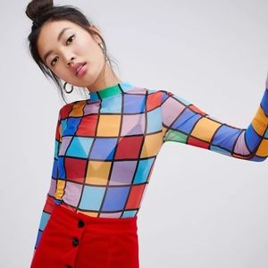 NWOT Lazy Oaf dance all night top In S